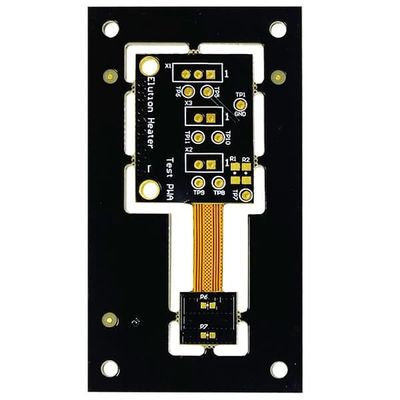 Harga yang pantas 1oz FR4 Rigid Flex PCB 8 Layers PCB 1mm Green Cover Film Putih on line