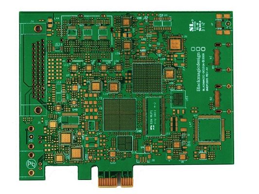 Harga yang pantas 1.6mm Komunikasi PCB Kaku 6 Lapisan Konduktif Buta Dikubur Via on line
