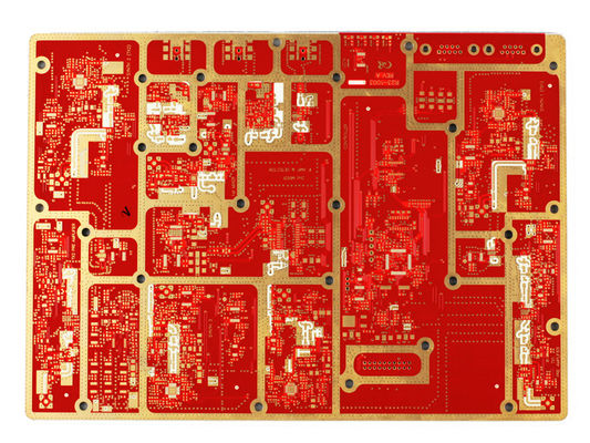 Harga yang pantas 6 Lapisan PCB Frekuensi Tinggi Papan Sirkuit Cetak ENIG FR4 Rogers on line