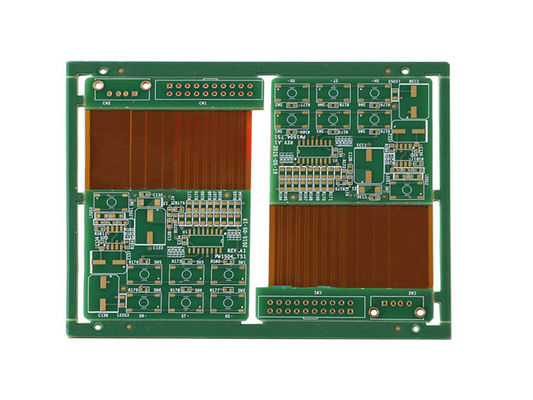 Harga yang pantas PI+NFPP+FR4 Flex Rigid PCB 2 Layer Untuk Konverter Frekuensi Otomotif on line