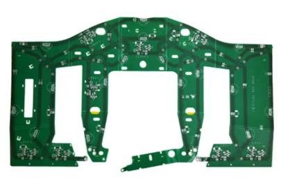 Harga yang pantas 2 Lapisan Rigid Flex PCB Immersion Tin Green Circuit Board 0.8mm on line