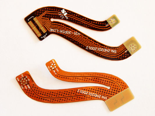 Harga yang pantas Automotive Flexible PCB Board dengan Blue Solder Mask dan White Silkscreen on line