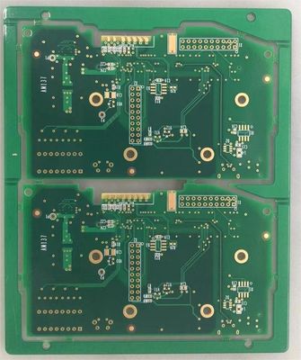 Harga yang pantas 2 Lapisan PCB Printed Circuit Board Dengan 1OZ Tembaga Dan EING Dan Jari Emas on line