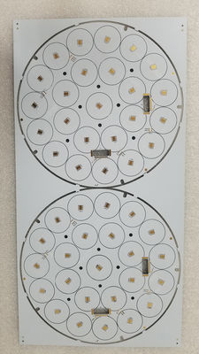 Harga yang pantas 1L Aluminium Circuit Board 1OZ 1.6mm Putih Soldermask Untuk Smart LED Product on line