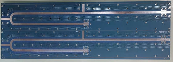 Harga yang pantas 2L 3,2mm Ketebalan 2OZ PCB topeng biru LF HAL untuk model antena on line