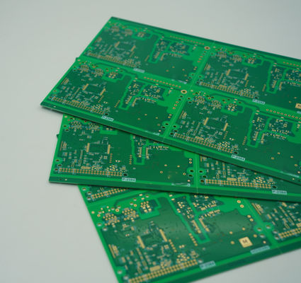 Harga yang pantas 10 Lapisan RIGID PCB FR4 S1000-2M Dengan EING Untuk Transmisi Data on line