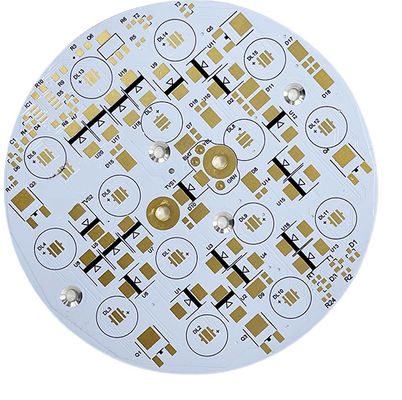 Harga yang pantas Panas Konduktivitas Aluminium PCB Board dengan AOI pengujian Putih Silk Screen DDU TO DOOR pengiriman on line