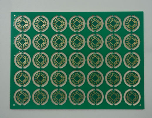 Harga yang pantas 2L Rogers Circuit Board RO4003C Bahan 1.6mm 1OZ Edge Plating Hijau Soldermask EING on line