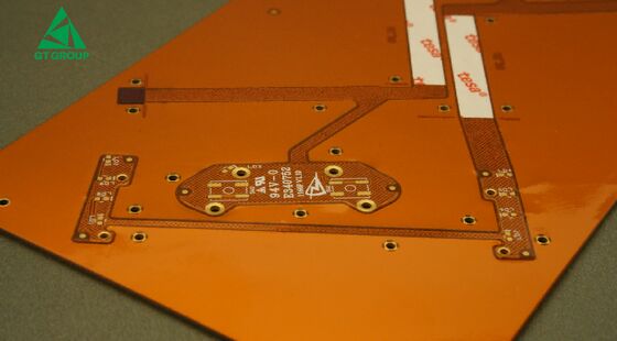 Harga yang pantas Papan PCB Fleksibel Kontrol Impedansi Menampilkan Ketebalan 0.1mm 0.3mm Dirancang Untuk Transmisi Sinyal on line