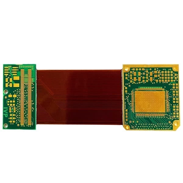 ENIG Rigid Flex Printed Circuit Board 1.4mm Six Layer PCB Green Cover Film