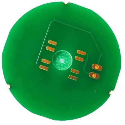 Harga yang pantas 2 Lapisan PCB Quick Turn Printed Circuit Board Rigid 2oz Green on line
