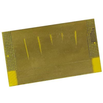 Harga yang pantas 1oz 4 Lapisan Papan PCB Fleksibel ENIG 0.2mm Film Sampul Kuning 4.87*82.26mm on line