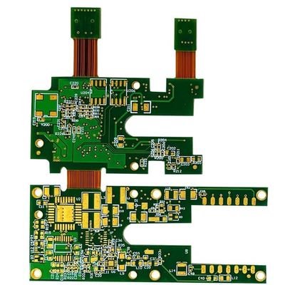 Harga yang pantas 8L 1.2mm PCB Fleksibel Kaku 1oz Papan Sirkuit Cetak 85.19 * 73.3mm on line