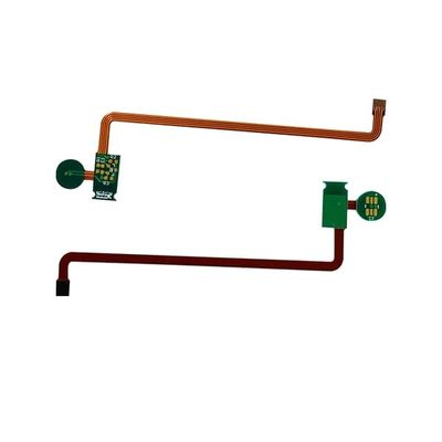 Harga yang pantas 6L Rigid Flex PCB Pembuat Papan PCB Ringan 2oz Film Penutup Hijau on line