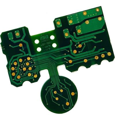 Harga yang pantas Handal 6 Lapisan Rigid Flex PCB Prototipe Hijau 0.8mm 60.27*52.47mm on line