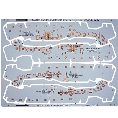 Harga yang pantas Papan PCB Aluminium OSP 10z 1.6mm Papan Sirkuit Cetak Aluminium on line