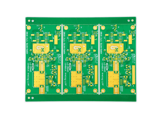 Harga yang pantas Papan Sirkuit Cetak Kustom ENIG 1oz PCB Empat Lapis FR4+Lsola on line