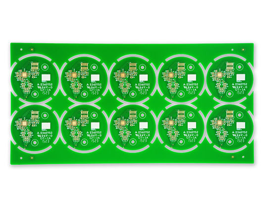 Harga yang pantas 2L Papan PCB Putar Cepat Kaku ENIG 0.30mm S1000-2 1.58mm +/- 10% on line