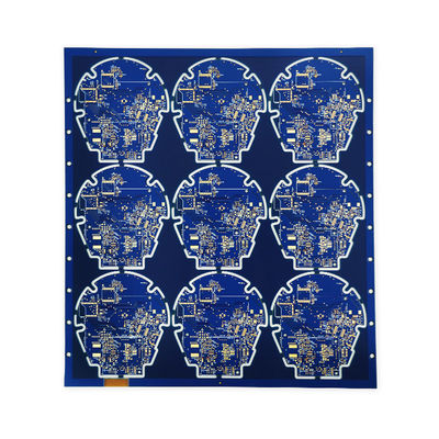 Harga yang pantas 1.3oz 6 Lapisan PCB Kaku FR4 ENIG 270.48mm * 247.57mm Biru / Putih on line