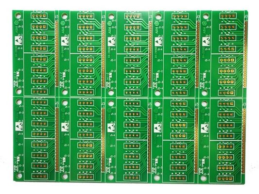 Harga yang pantas 2 Layer Rigid PCB Power FR4 Flash Gold PCB Untuk Peralatan Produksi Otomatis on line