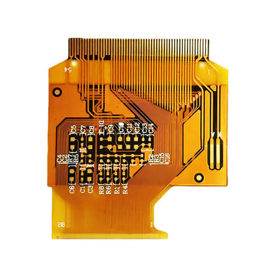Harga yang pantas ENIG FPC Flex PCB Rigid 0.3mm Konektor Komponen Elektronik PCB on line