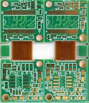 Harga yang pantas 4 lapis Rigid flex printed circuit board dengan FR4+PI EING insdutrial PCB on line