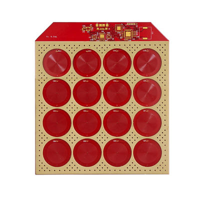 Harga yang pantas 2 lapisan 1OZ PCB papan sirkuit dengan ketebalan 0,4mm dengan EING pada produk medis on line