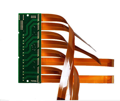 Harga yang pantas 6 lapisan Rigid Flex PCB papan sirkuit 1oz 1.6mm pada industri keamanan PCB manufaktur on line