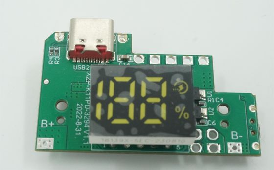 Harga yang pantas 22.5W Power bank PCBA dengan Lithium Battery Power dan PCB kaku Supply untuk Mobile Charger on line