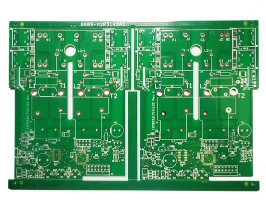 Harga yang pantas 2 Lapisan PCB 3OZ Tinggi TG Tembaga Papan Dengan Power Supply on line