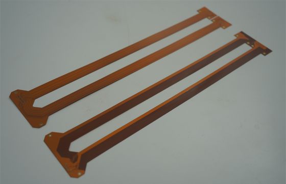 Harga yang pantas 2L pcb fleksibel coverlay kuning EING 1OZ 0,18mm papan sirkuit fleksibel on line