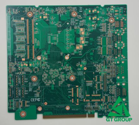 Harga yang pantas 10 Layer Rigid Printed Circuit Board With Tg150 FR4 OSP+ Golden Finger Technology on line