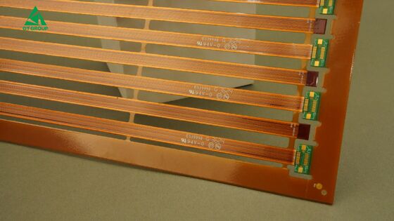 Harga yang pantas 1 lapisan Papan Sirkuit Fleksibel Sesuai RoHS Mendukung Pengembangan Elektronik Generasi Berikutnya on line