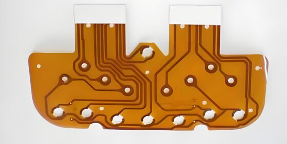 kualitas Yellow Coverlay Flexible PCB Board Featuring Cocok untuk Elektronik Fleksibel pabrik